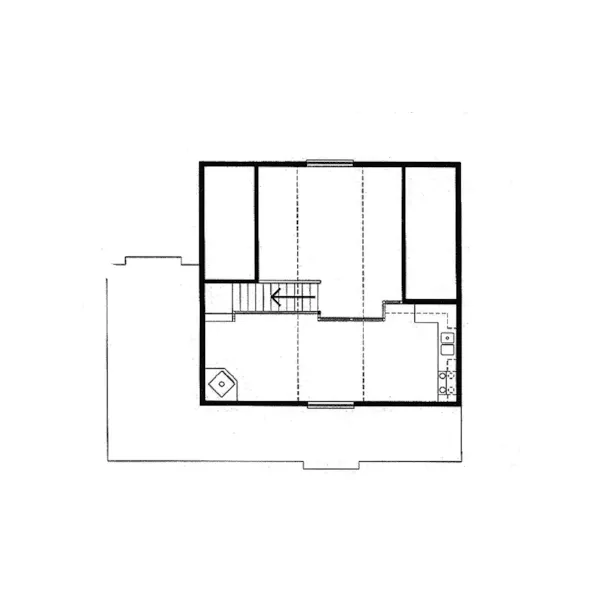 Cabin & Cottage House Plan Second Floor - Lavonne Cabin Home 109D-7501 | House Plans and More