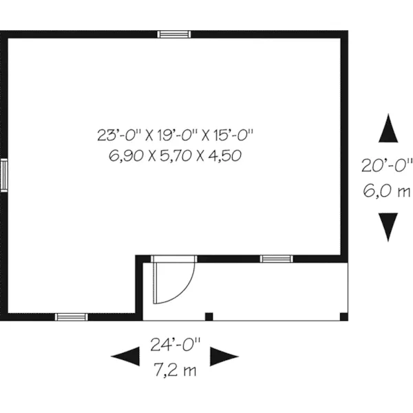 Building Plans First Floor - Laurie Playhouse Shed 113D-4510 | House Plans and More