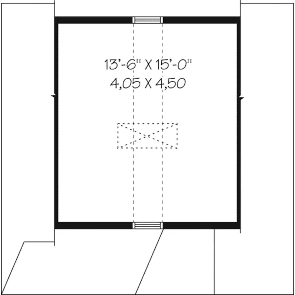 Building Plans Second Floor - Nancia Gabled Shed 113D-4512 | House Plans and More