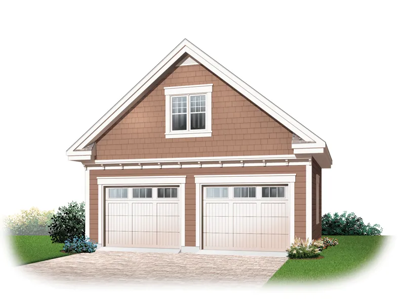 Building Plans Front Image - Kassie Two-Car Garage  113D-6017 | House Plans and More