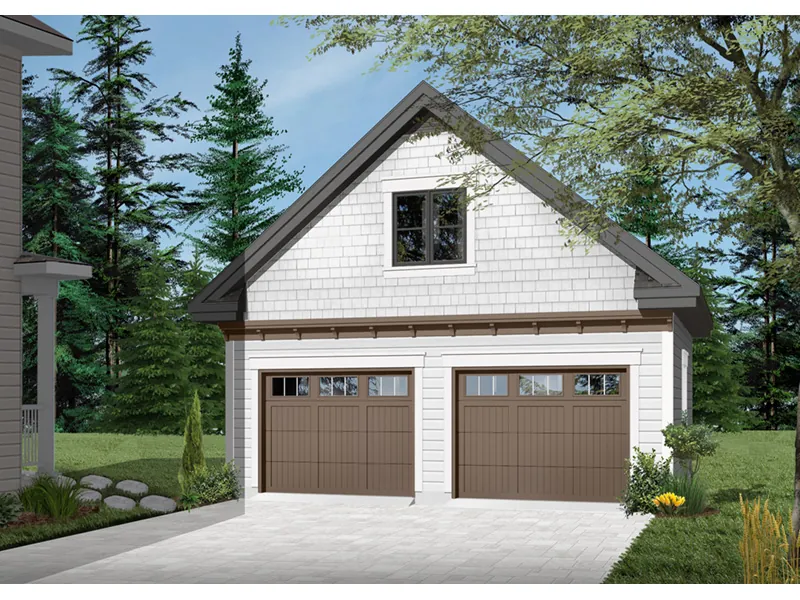 Building Plans Front Photo 02 - Kassie Two-Car Garage  113D-6017 | House Plans and More