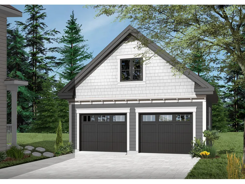 Building Plans Front Photo 03 - Kassie Two-Car Garage  113D-6017 | House Plans and More