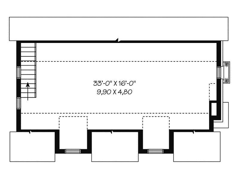 Craftsman House Plan Second Floor - Lizbeth Three-Car Garage  113D-6029 | House Plans and More