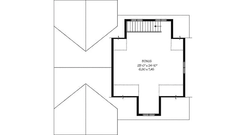 Building Plans Bonus Room -  113D-6038 | House Plans and More
