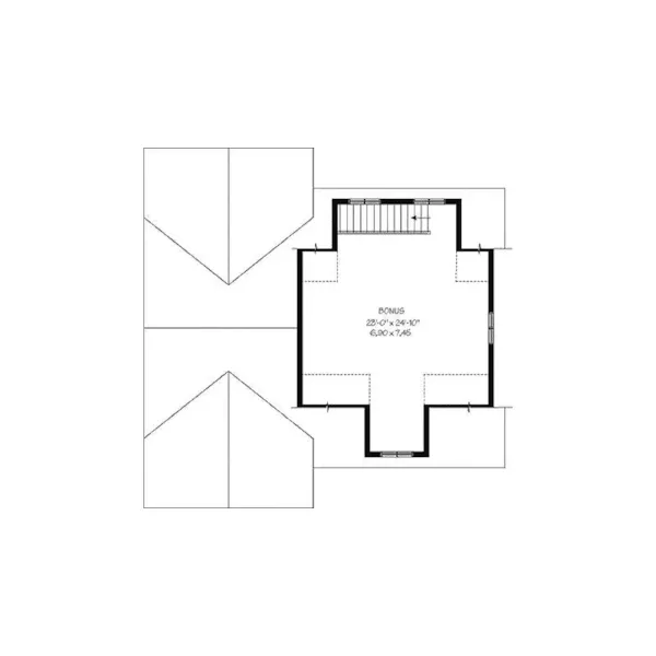 Building Plans Bonus Room -  113D-6038 | House Plans and More