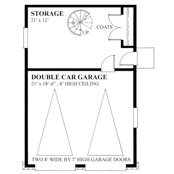 Building Plans First Floor -  117D-6005 | House Plans and More