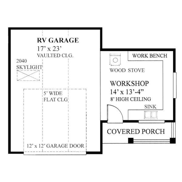 Building Plans First Floor -  117D-6007 | House Plans and More