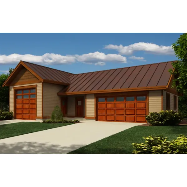 Building Plans Front of Home -  117D-7507 | House Plans and More