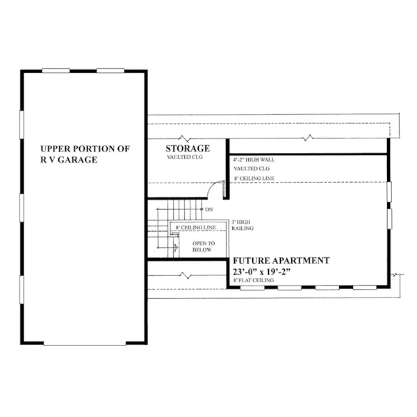 Building Plans Second Floor -  117D-7508 | House Plans and More