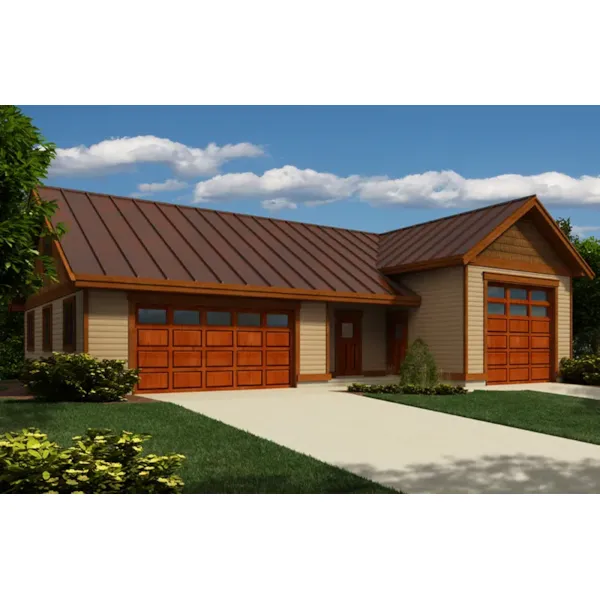 Building Plans Front of Home -  117D-7510 | House Plans and More