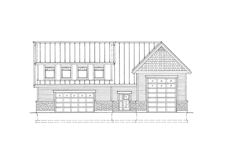 Building Plans Front of Home -  117D-7514 | House Plans and More