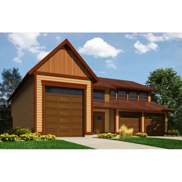 Building Plans Front of Home -  117D-7517 | House Plans and More