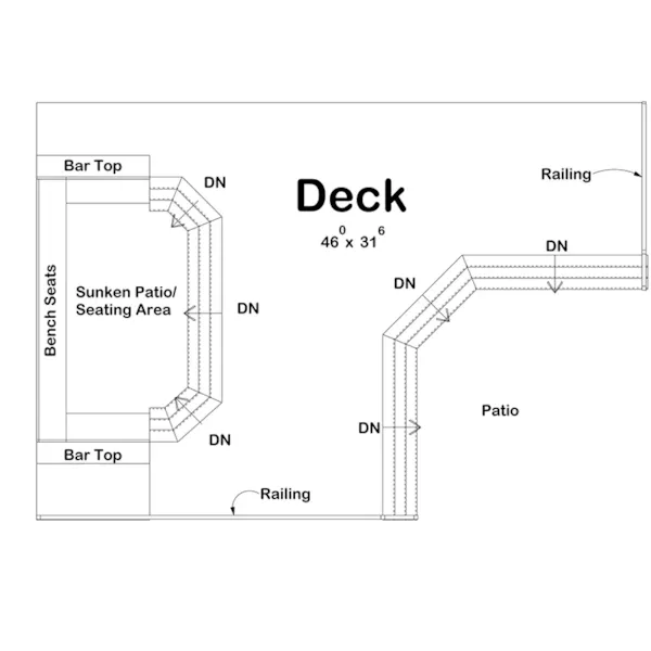 Building Plans First Floor - 125D-3023 | House Plans and More