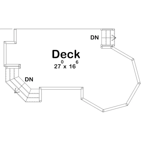 Building Plans First Floor - 125D-3024 | House Plans and More