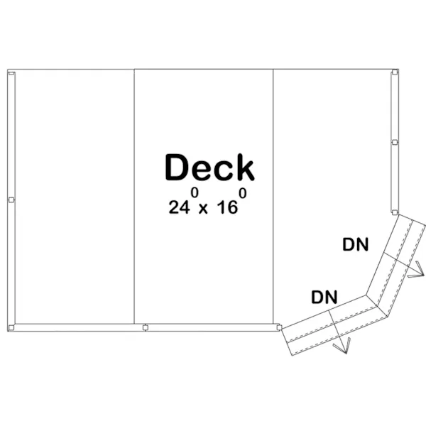 Building Plans First Floor - 125D-3025 | House Plans and More