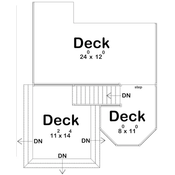 Building Plans First Floor - 125D-3027 | House Plans and More