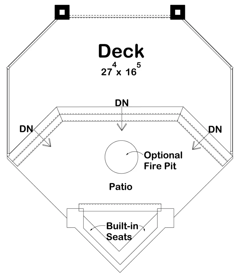 Building Plans First Floor - 125D-3037 | House Plans and More