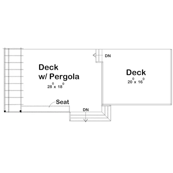 Building Plans First Floor - 125D-3042 | House Plans and More