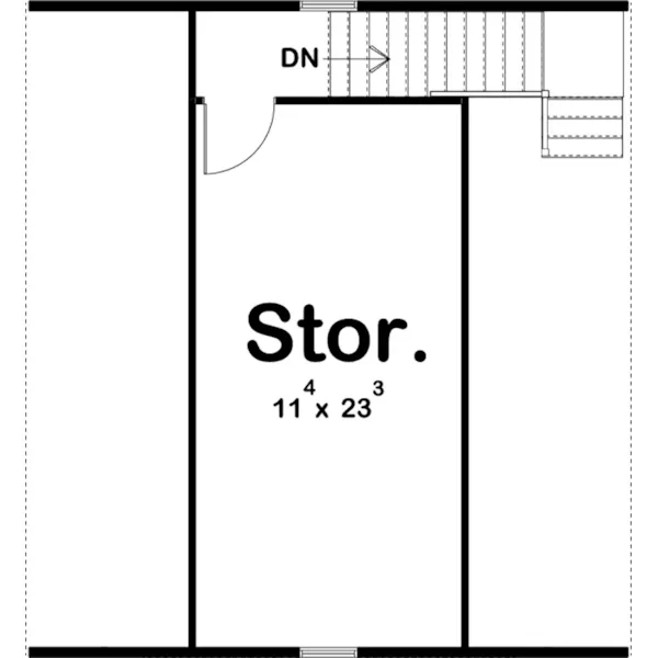 Building Plans Second Floor - 125D-6079 | House Plans and More