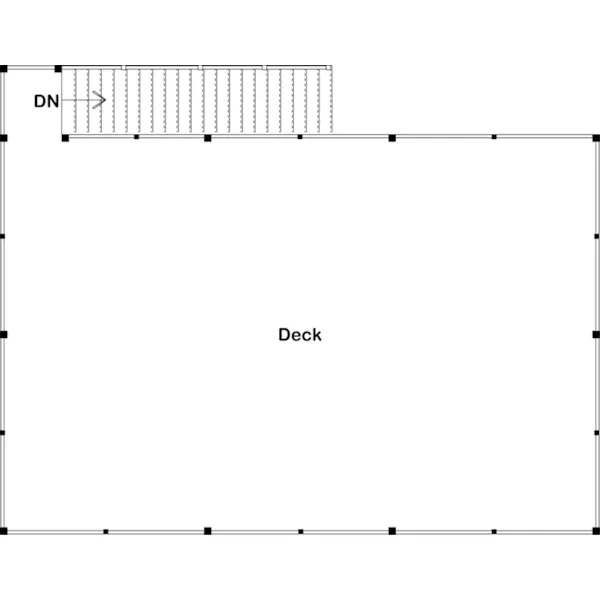 Building Plans Second Floor - 125D-6089 | House Plans and More