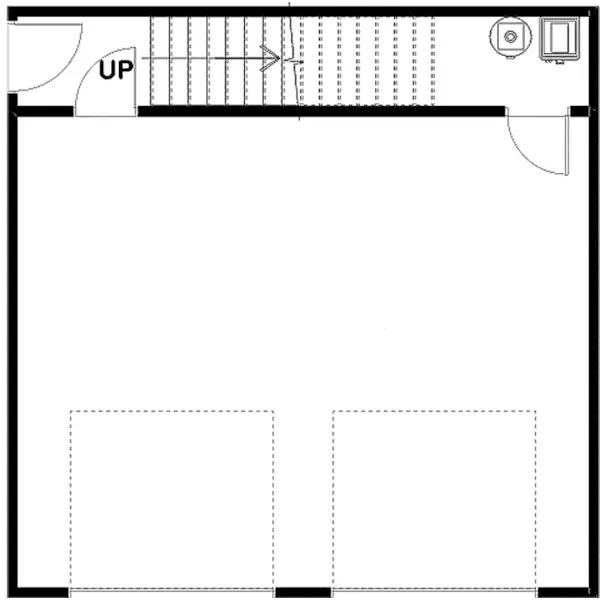 Mediterranean House Plan First Floor - Gianna Stucco Apartment Garage 125D-7501 | House Plans and More