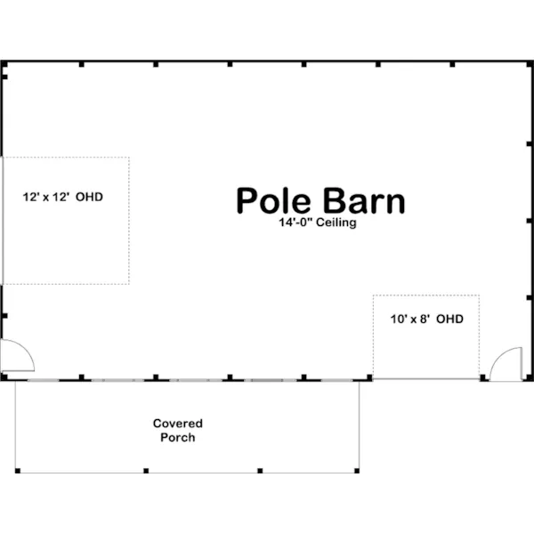 Building Plans First Floor - 125D-7520 | House Plans and More