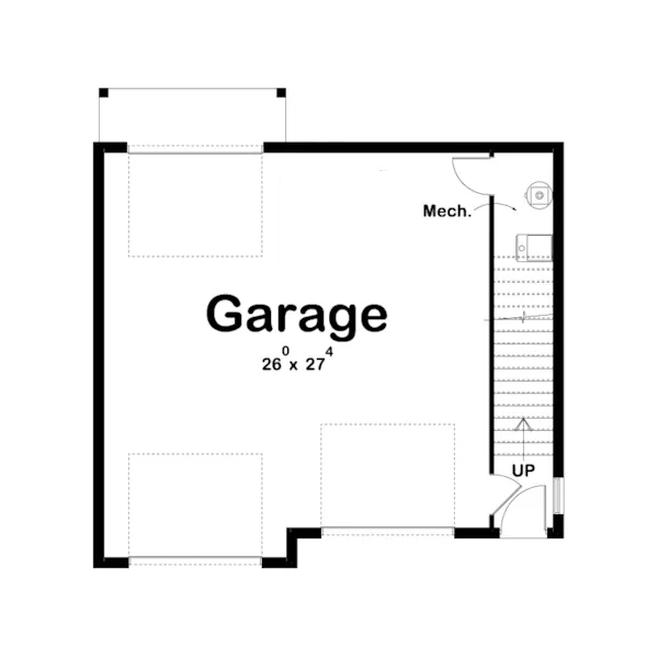 Traditional House Plan Second Floor - 125D-7545 | House Plans and More