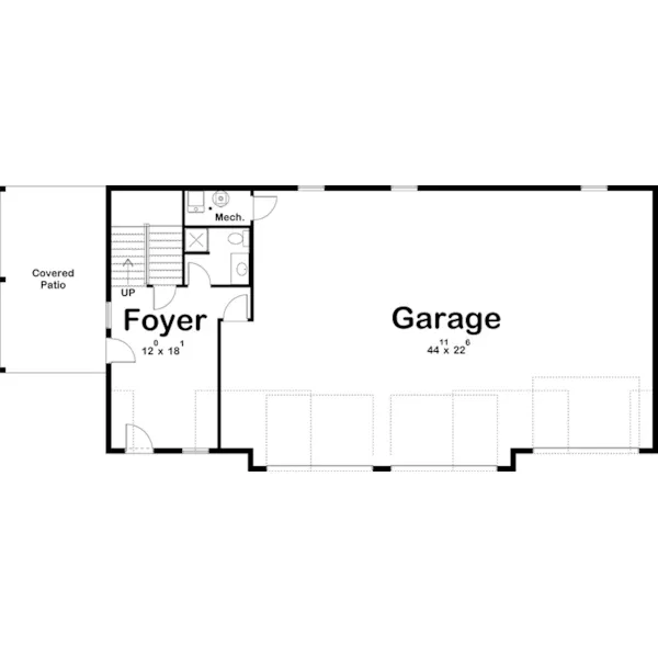 Building Plans First Floor - 125D-7565 | House Plans and More