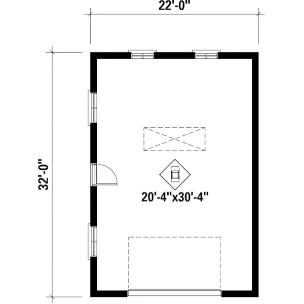 Building Plans First Floor -  127D-6007 | House Plans and More