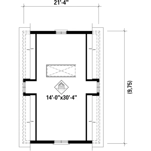 Building Plans Second Floor -  127D-6007 | House Plans and More