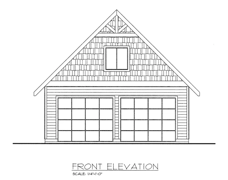 Building Plans Front Elevation -  133D-6002 | House Plans and More