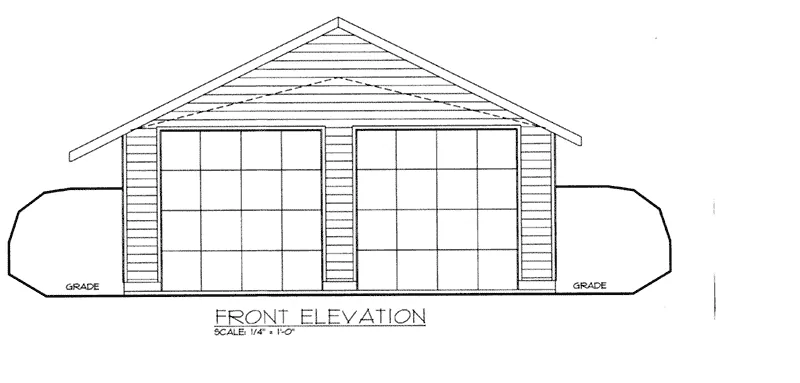 Building Plans Front Elevation -  133D-6003 | House Plans and More