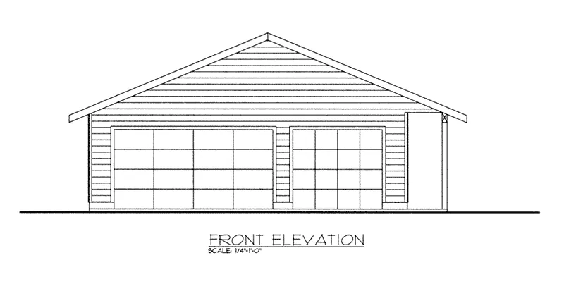Building Plans Front Elevation -  133D-6004 | House Plans and More