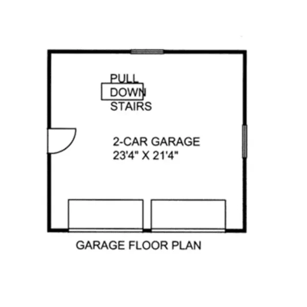 Bungalow House Plan First Floor - 133D-6012 | House Plans and More