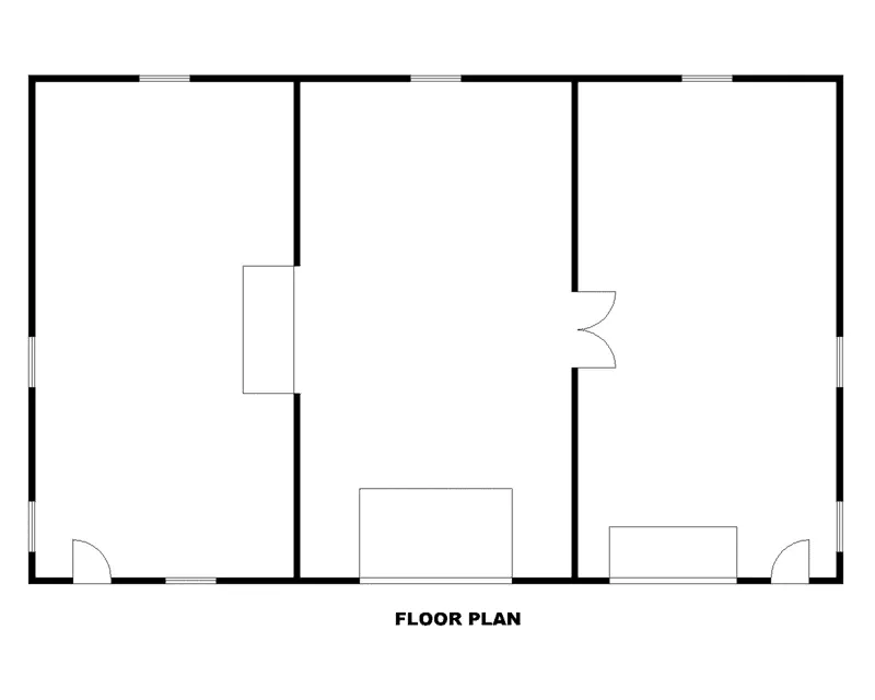 Ranch House Plan First Floor -  133D-7500 | House Plans and More