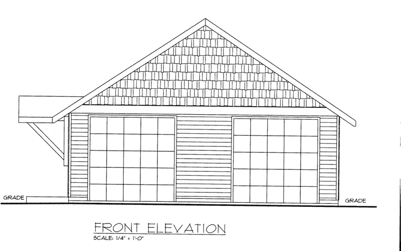 Building Plans Front Elevation -  133D-7501 | House Plans and More