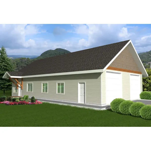 Building Plans Front of Home -  133D-7501 | House Plans and More