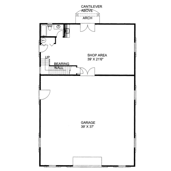 Spanish House Plan First Floor -  133D-7503 | House Plans and More