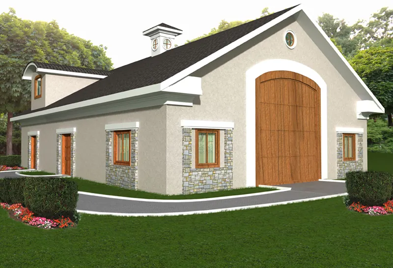 Building Plans Front of Home -  133D-7503 | House Plans and More