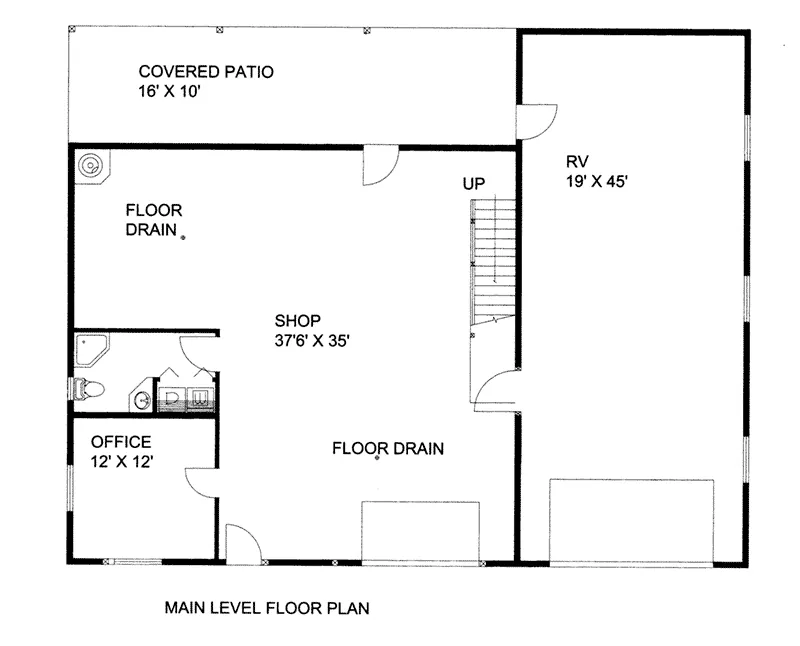 Building Plans First Floor -  133D-7504 | House Plans and More