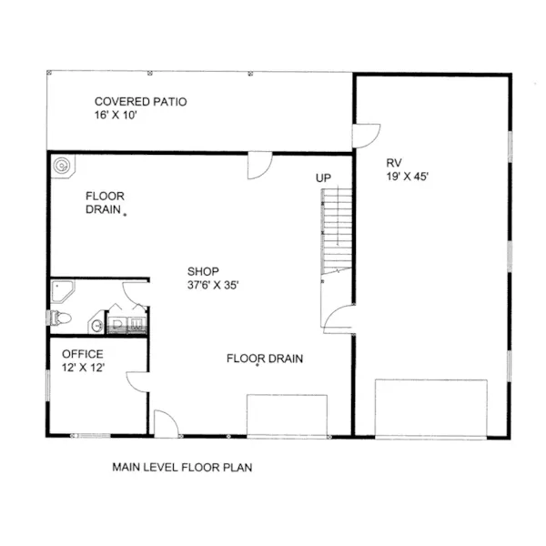 Building Plans First Floor -  133D-7504 | House Plans and More