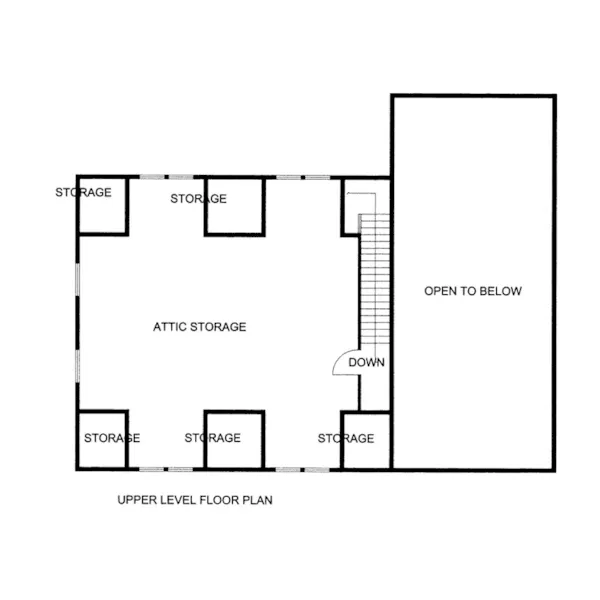 Building Plans Second Floor -  133D-7504 | House Plans and More