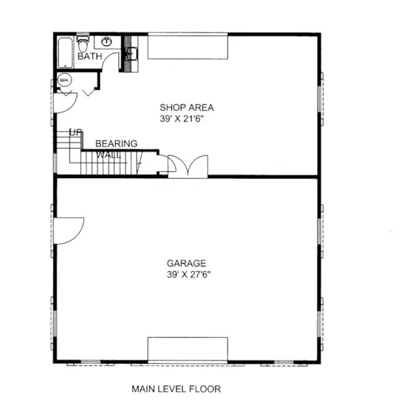 Building Plans First Floor -  133D-7505 | House Plans and More