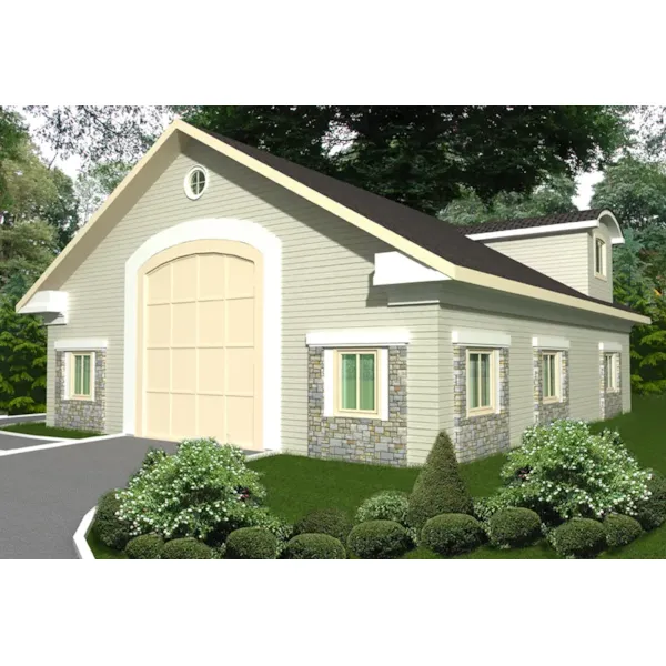 Building Plans Front of Home -  133D-7505 | House Plans and More