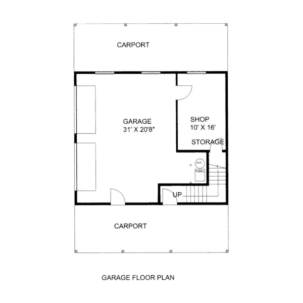 Building Plans First Floor -  133D-7507 | House Plans and More