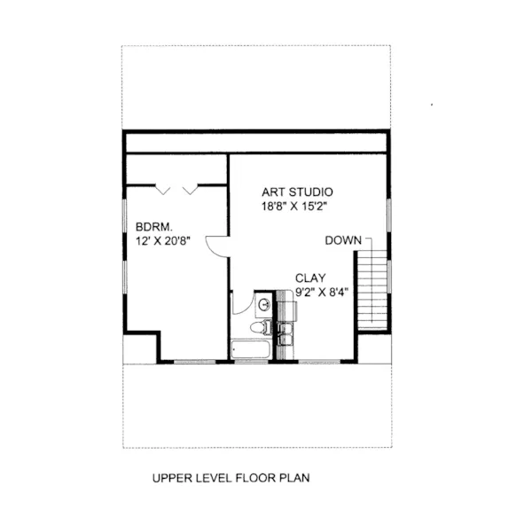 Building Plans Second Floor -  133D-7507 | House Plans and More