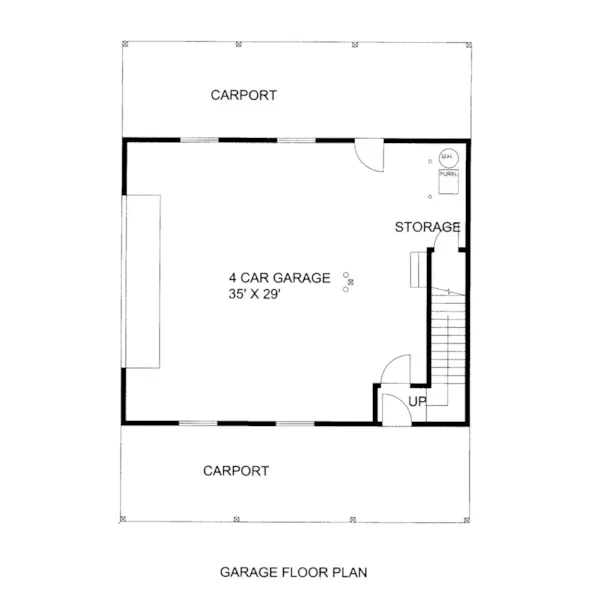 Building Plans First Floor -  133D-7509 | House Plans and More