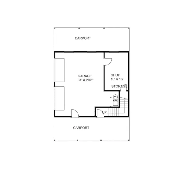 Building Plans First Floor - 133D-7514 | House Plans and More