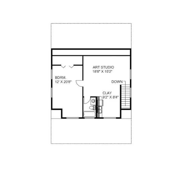 Building Plans Second Floor - 133D-7514 | House Plans and More