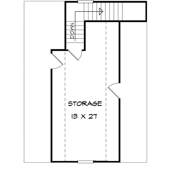 Building Plans Second Floor -  136D-6004 | House Plans and More